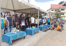 Penutupan Piala Leo Unnoky di Tarempa Meriah, Ketua DPRD Anambas Beri Apresiasi