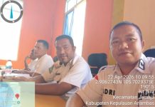 Desa Air Biru Gelar Rapat, Bentuk Panitia Pemilihan BPD