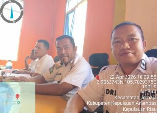 Desa Air Biru Gelar Rapat, Bentuk Panitia Pemilihan BPD