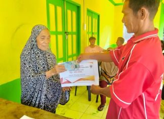 Salurkan BLT DD, Kades Arisman: Tepat Sasaran & Transparan