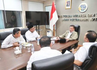 Hadapi Masalah Lahan, Lis Darmansyah Temui Menteri Nusron Wahid, Siapkan 1.600 Hektare TCUN