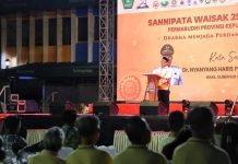 Hadiri Peringatan Waisak, Wagub Tegaskan Kepri Contoh Kerukunan Antarumat Beragama
