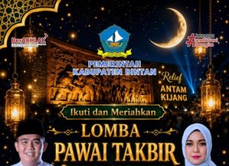 Idul Adha 1447 H: Pemkab Bintan Gelar Pawai Takbir di Bintan Timur dan Salat Id di Toapaya