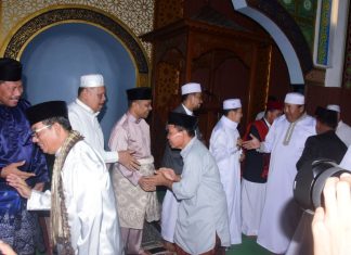Bersama Ribuan Jamaah, Wabup Bagus Santoso Pimpin Syiar Idul Adha di Bengkalis