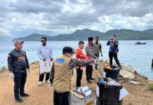 BPBD Anambas Musnahkan Sisa Bantuan Covid-19 yang Kedaluwarsa, Sejumlah Paket Sembako dan Vitamin Dibakar