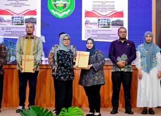 BPK Serahkan WTP ke‑13, Bupati Kasmarni: Bukti Kerja Sama Seluruh Pihak