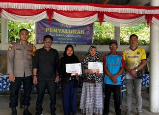 Zamiri Baru 10 Hari Jadi Ketua BPD, Langsung Hadir di Penyaluran BLT Warga