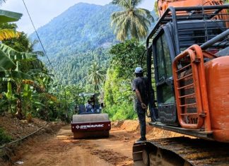 Warga Tiangau Anambas Sambut Pembangunan Jalan, Sebut Buka Akses ke Sekolah dan Masjid