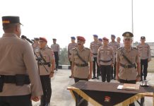 Pejabat Baru Polres Anambas Dilantik, Kapolres Ingatkan Pentingnya Integritas