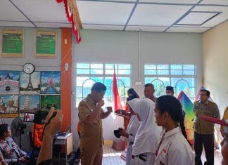 Udara Anambas Kurang Baik, Pemkab Bagikan 24.498 Masker ke Warga dan Pelajar