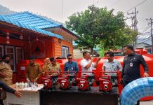 Pemkab Anambas Terima Bantuan BRKS, 5 Pompa Air dan Tangki Siap Didistribusikan