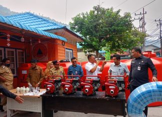 Pemkab Anambas Terima Bantuan BRKS, 5 Pompa Air dan Tangki Siap Didistribusikan