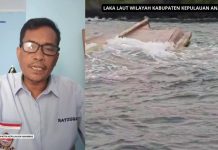 Kapal Cepat Fiber Tenggelam Dekat Pulau Bawah Anambas, Pemilik Belum Teridentifikasi