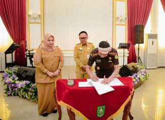 Aset Daerah Rp21,5 Miliar Dihibahkan, Dukung Penegakan Hukum di Bengkalis