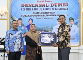HUT Ke-81 TNI AL, Lanal Dumai–Pemkab Bengkalis Sepakat Perkuat Sinergi