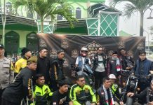 Padukan Ibadah dan Silaturahmi, Polsek Sagulung Amankan Konvoi Bikers Subuhan