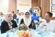 Sekdaprov Misni Saksikan Penyerahan Pataka Polda Kepri